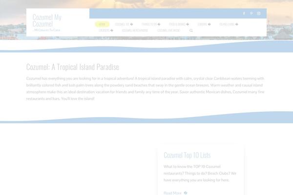 Site using Simple-floating-menu plugin