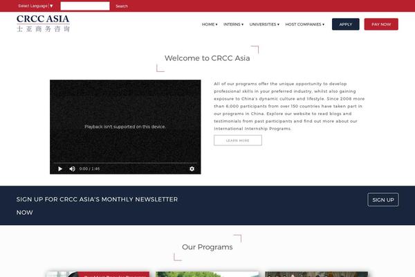 Site using Crcc-asia-locations plugin