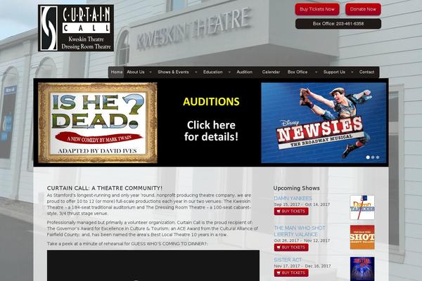 Site using Theatre-cms plugin
