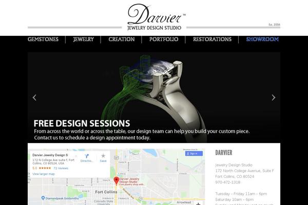 Site using Darvier-portfolio-slider plugin