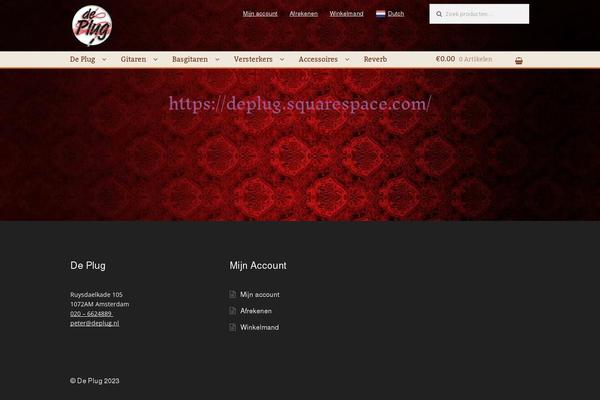 Site using Obox-social-commerce plugin