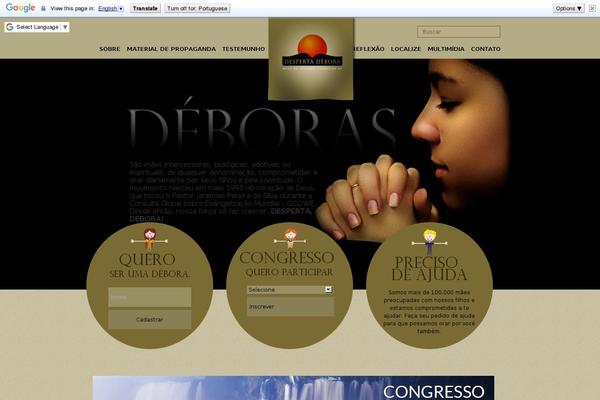 Site using RelatorioCongresso plugin