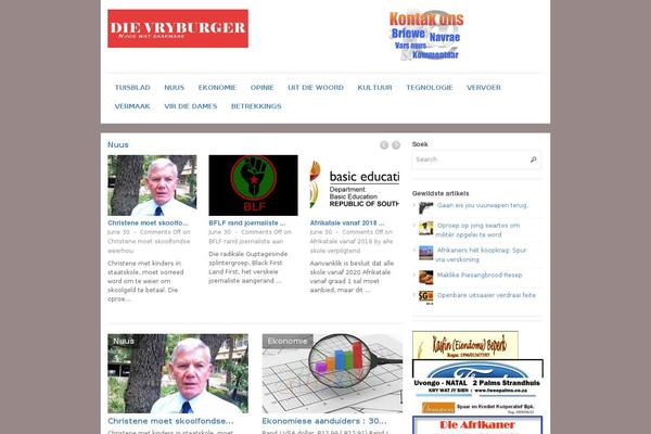 Site using WordPress News Ticker plugin