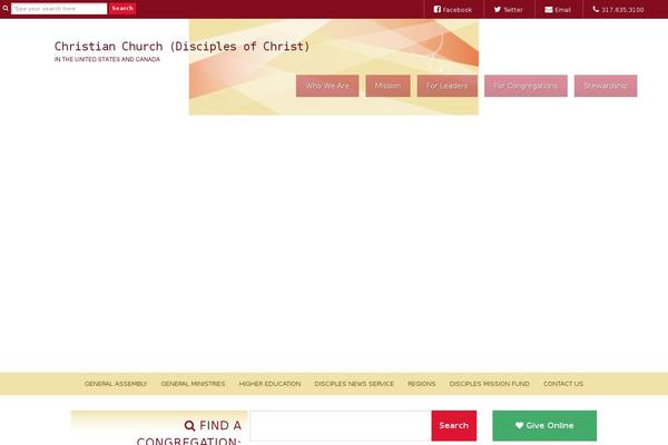 Site using Disciples-lectionary plugin