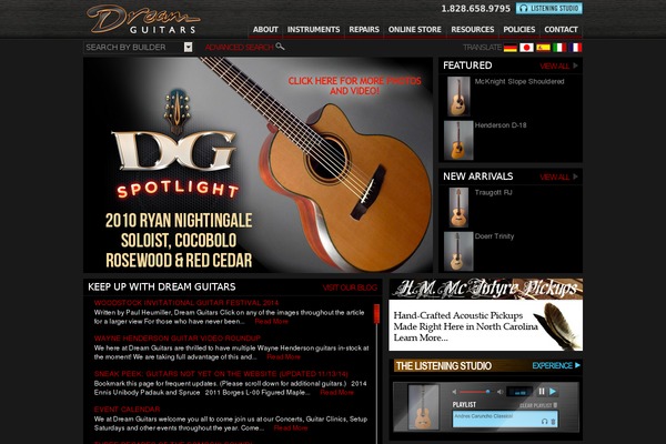 Site using Dg-search plugin
