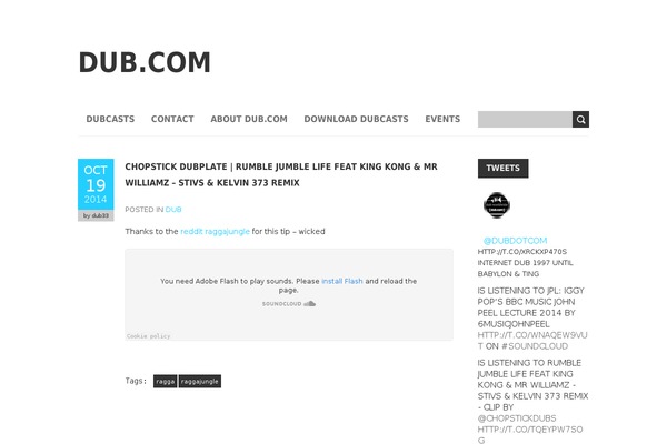 Site using Adblock Notify by b*web plugin