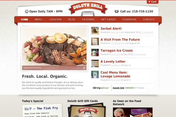 Site using Duluthgrill-menu plugin