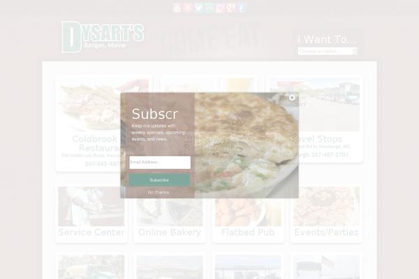 Site using Superfish Menus plugin