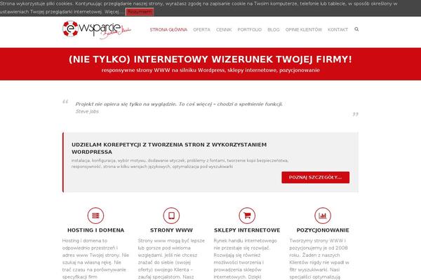 Site using Codenovo Portfolio plugin