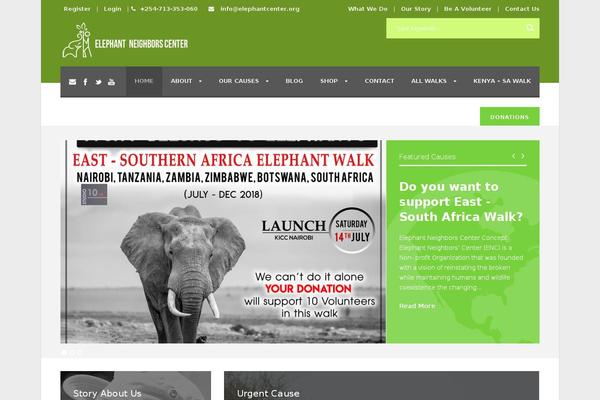 Site using Ipay-donate-kenya plugin