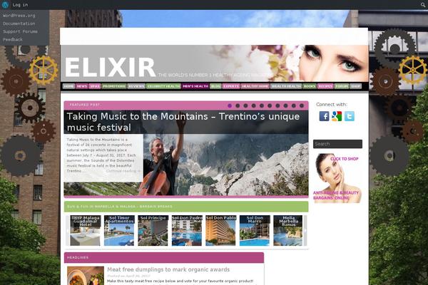 Site using Flexible Recent Posts plugin