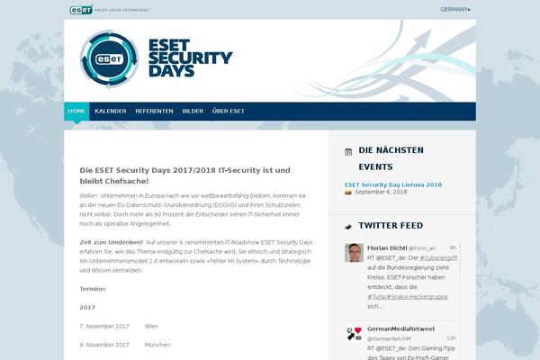 Site using Fv-eset-security-days plugin