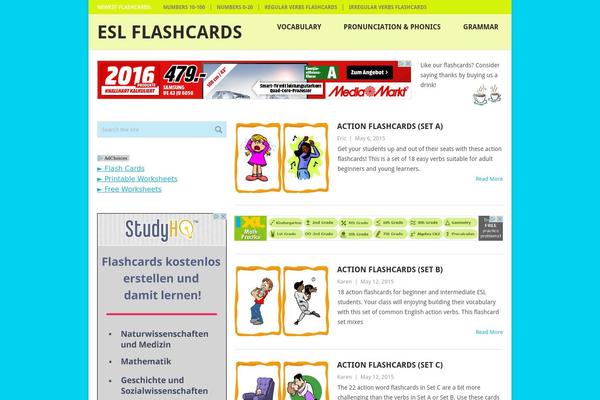 Site using Flashcards-plugin plugin