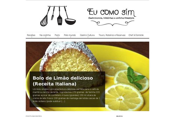 Site using Delicious-recipes plugin