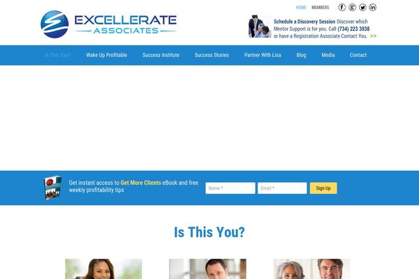 Site using Excellerate-customizations plugin