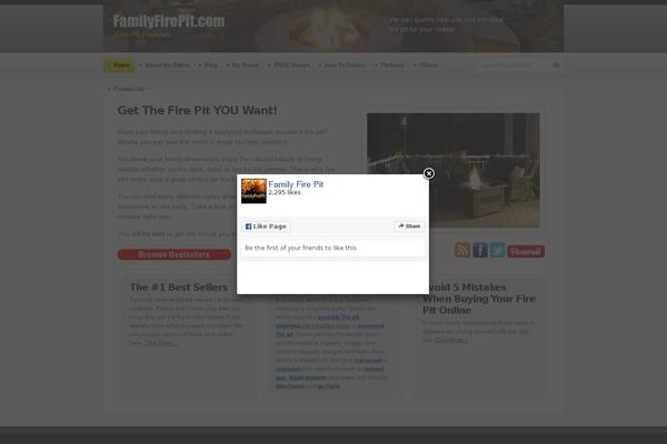 Site using Facebook Page Promoter Lightbox plugin