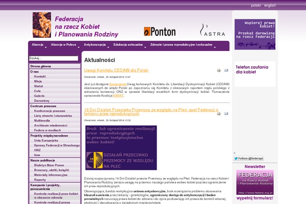 Site using Federa-media plugin