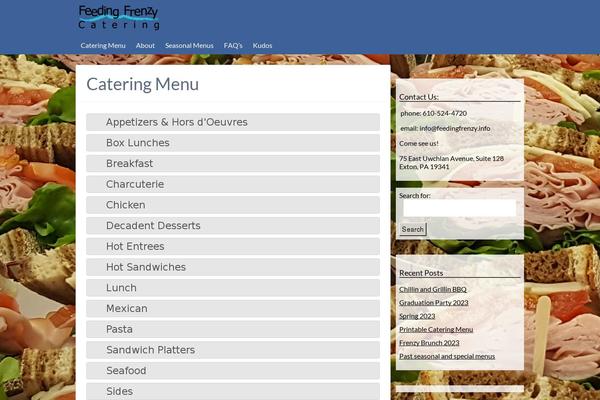 Site using Restaurant-menu-manager plugin