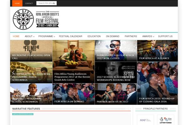 Site using Video Central for WordPress plugin