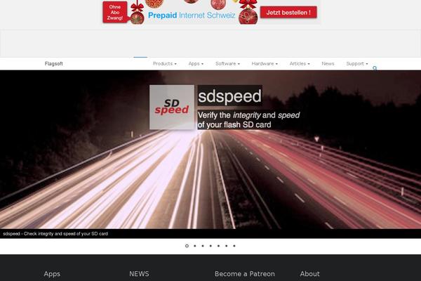 Site using Responsive Full Width Background Slider plugin