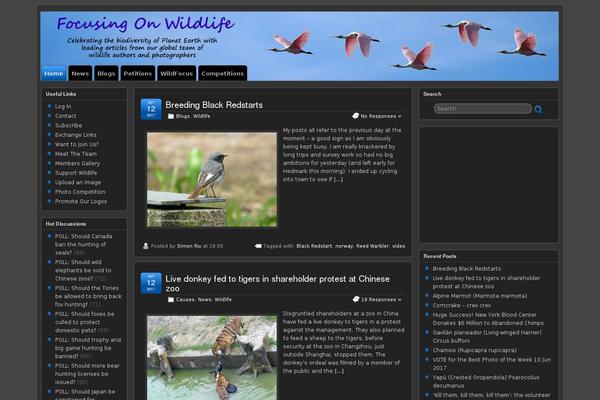 Site using Wildfocus plugin