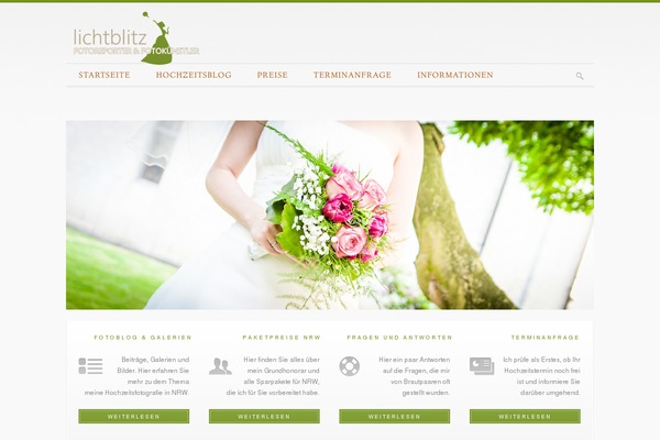 Site using Hochzeitsreportage plugin
