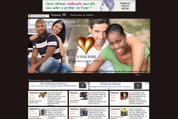 Site using Rencontre - Dating Site plugin