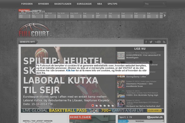Site using Sportspress-pro plugin