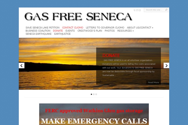 Site using Gas-free-seneca plugin