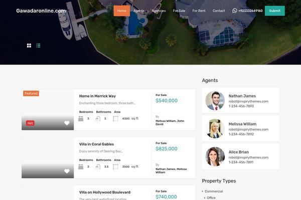 Site using Realhomes-currency-switcher plugin