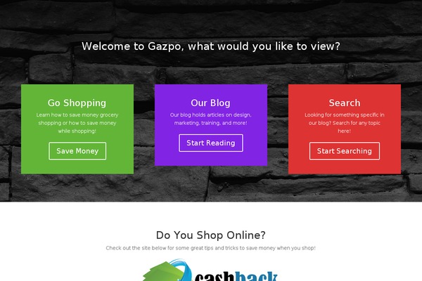 Site using Gazpo plugin