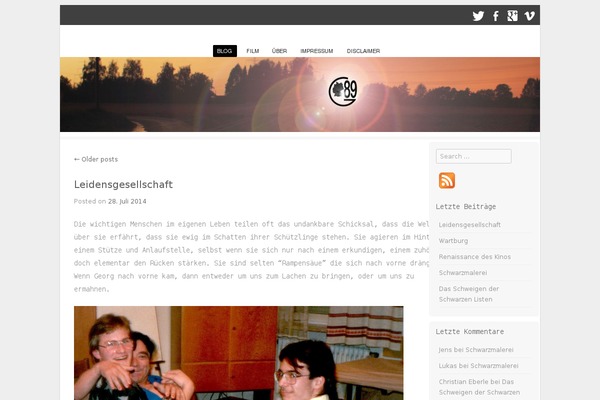 Site using OrangeBox plugin