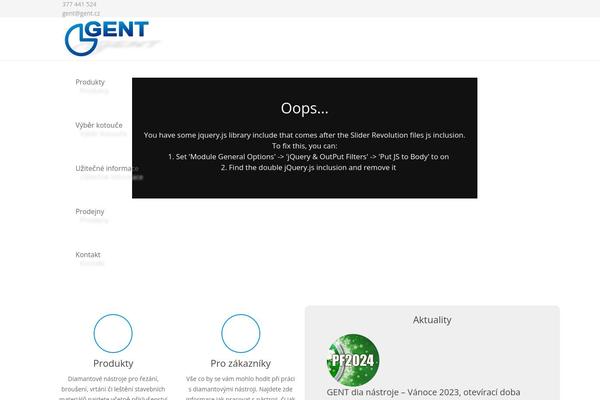 Site using Gent plugin
