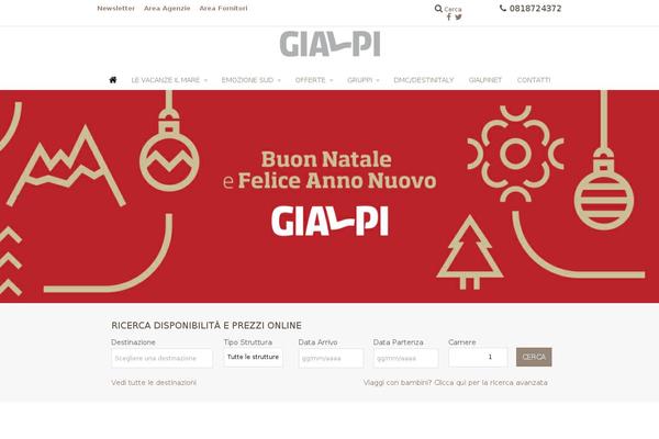 Site using Gialpi-booking plugin