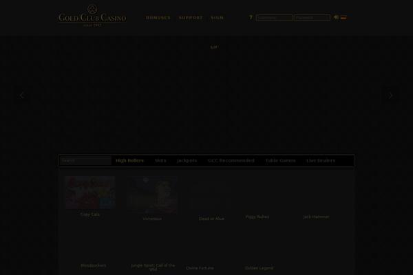 Site using Emgidy-casino plugin