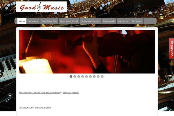 Site using Music Store plugin