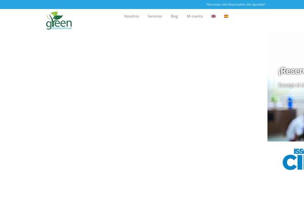 Site using Reserva-limpieza-greenclean plugin