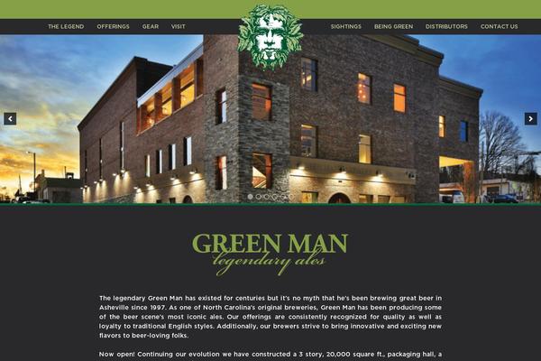 Site using Greenman-beers plugin