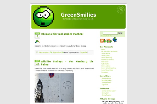 Site using Classic Smilies plugin