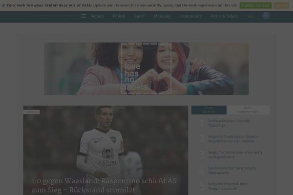 Site using Soccer-live-scores plugin