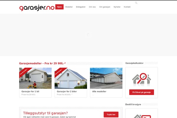 Site using Garage-customizer plugin