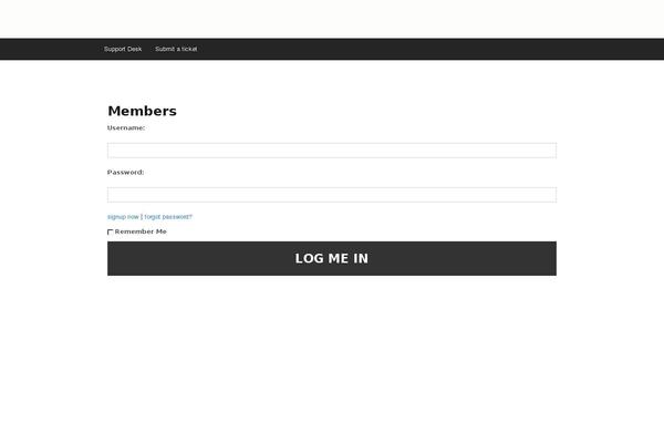Site using Sola Support Tickets plugin