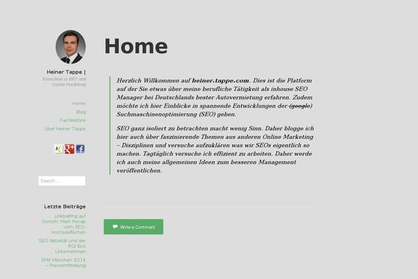 Site using Easy Social Icons plugin