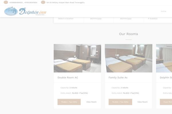Site using Sohohotel-booking plugin