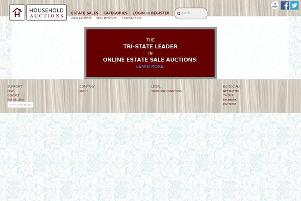 Site using Woocommerce-auctions plugin