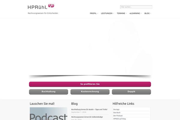 Site using Podlove Podcast Publisher plugin