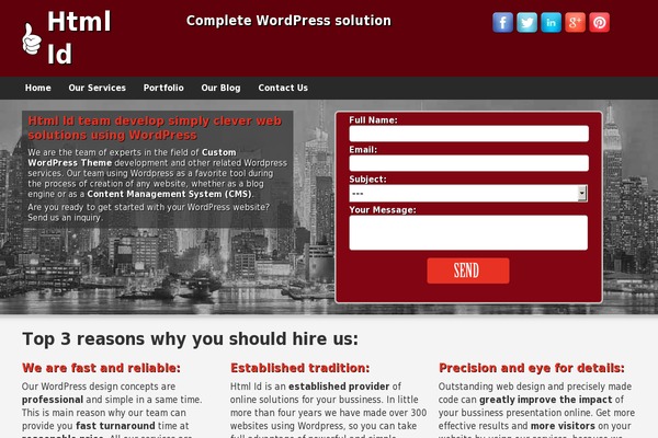 Site using Contact Form 7 Image Captcha plugin