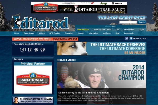 Site using Iditarod plugin