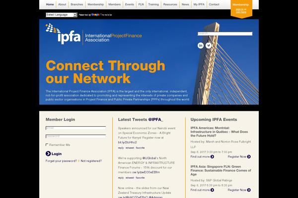 Site using Ipfa-members-list-basic plugin