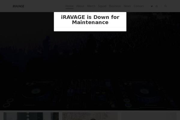 Site using Ultimate Maintenance Mode plugin
